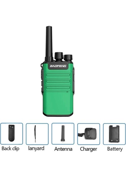 Tekli Bf-V8 Pmr Telsiz Lisans Gerektirmez