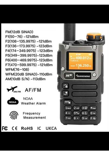 Uv-K6 Dual Band Telsiz