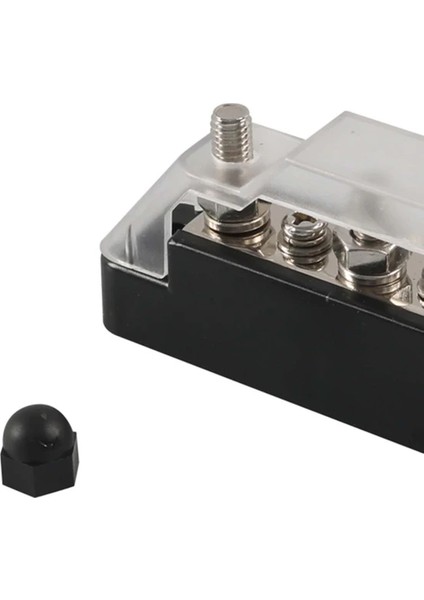 48V150A Arabalar ve Gemiler Için 7 Yollu Otobüs Barı --- Siyah (Yurt Dışından) fiyatları