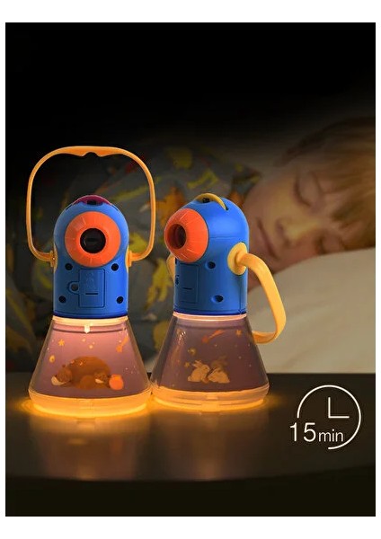 Masal Projektörü - Gece Lambası - Kıds Storybook Torch (Yurt Dışından)