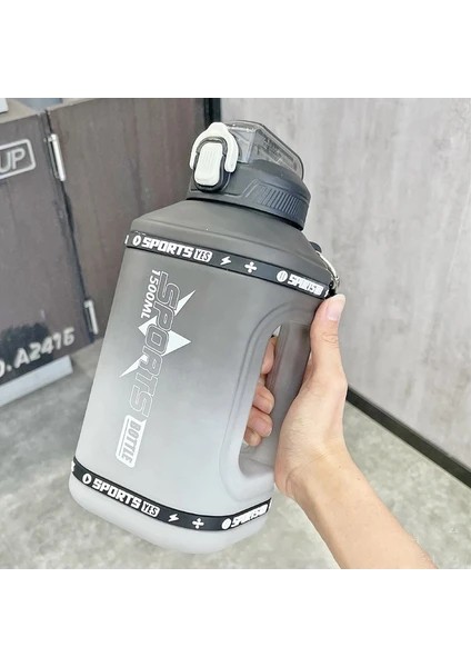 2.3l Büyük Kapasitet Sporu ve Sıçrama Kapı ile Uygun Su Şişesi (Yurt Dışından)