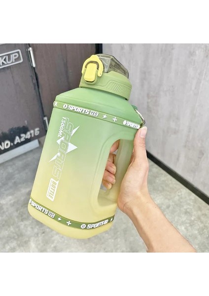 2.3l Büyük Kapasitet Sporu ve Sıçrama Kapı ile Uygun Su Şişesi (Yurt Dışından)