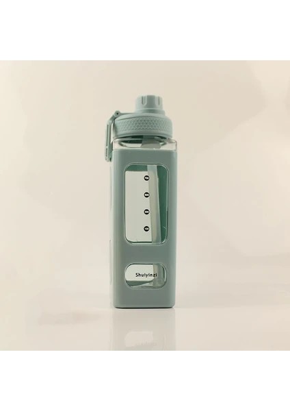 700ML Büyük Kapasiteli Su Bardağı Kadın ve Erkek Pipetli Bardak Taşınabilir Spor Su Bardağı (Yurt Dışından)