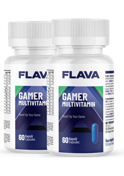 Proteinocean Gamer Multivitamin - 60 Kapsül