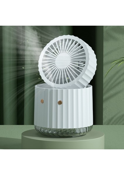 PW01 LED Sprey Nemlendirmeli Hava Soğutucu PW01 Beyaz (Yurt Dışından)