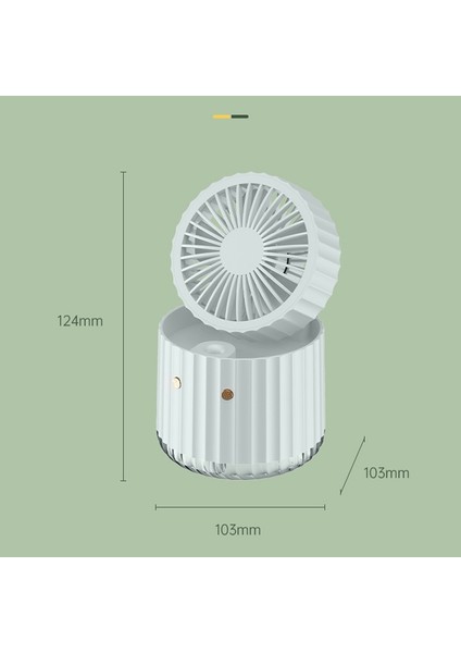 PW01 LED Sprey Nemlendirici Hava Soğutucu PW01 Yeşil (Yurt Dışından)
