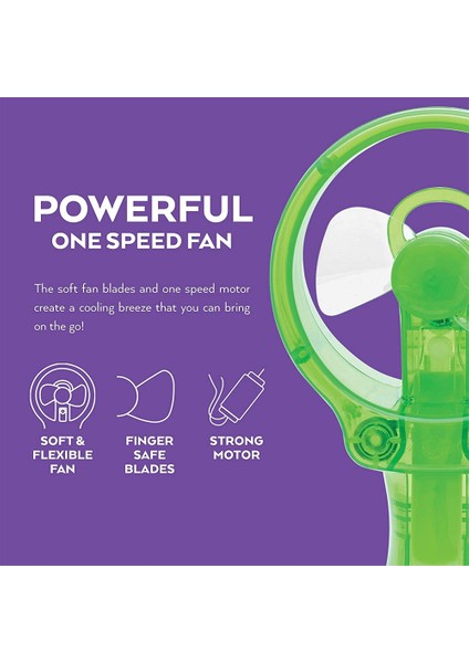 YC-8333 El Tipi Su Püskürtme Fanı (Renk Rastgele Çeşitlilik) (Yurt Dışından) fırsatları