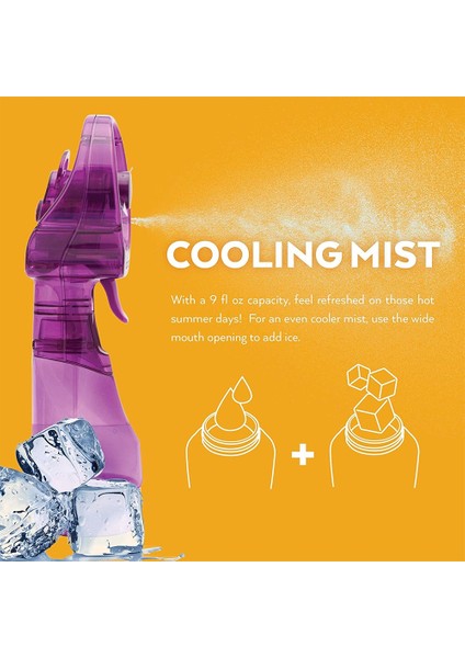 YC-8333 El Tipi Su Püskürtme Fanı (Renk Rastgele Çeşitlilik) (Yurt Dışından) indirimleri