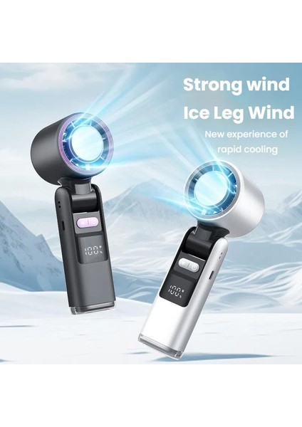 100 Vitesli Yüksek Hızlı El Tipi Katlanabilir Soğutmalı Turbo Fan (Yurt Dışından) fiyatları