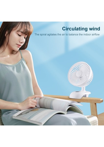 F601 Klipsli LED Ekranlı Elektrikli Fan (Yurt Dışından) indirimleri