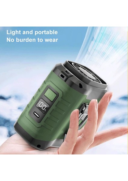Taşınabilir Asılı Bel Dış Mekan USB Fa 4000MAH (Yurt Dışından) modelleri