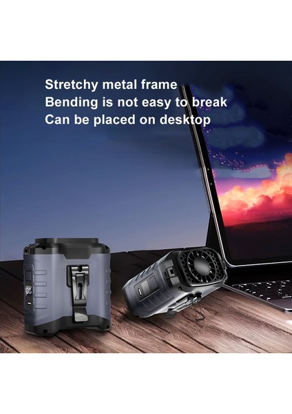 Taşınabilir Asılı Bel Dış Mekan USB Fa 4000MAH (Yurt Dışından) indirimleri