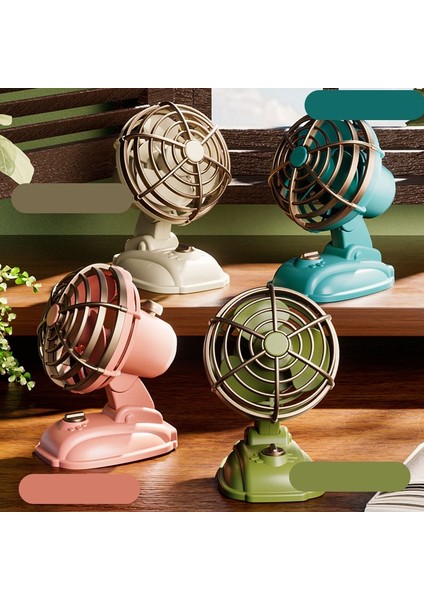 Mini Masaüstü Sessiz Elektrikli Fan (Yurt Dışından)