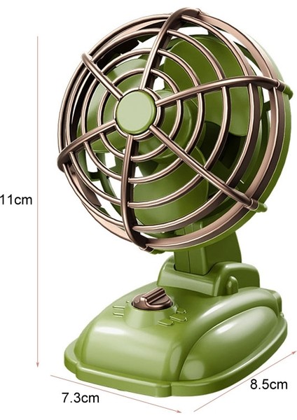 Mini Masaüstü Sessiz Elektrikli Fan (Yurt Dışından)