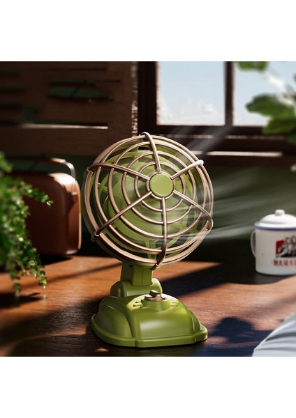 Mini Masaüstü Sessiz Elektrikli Fan (Yurt Dışından)