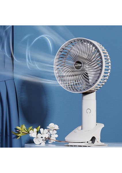 Masaüstü Taşınabilir USB Şarj Dönebilen Handhd Klip Fan (Yurt Dışından) fiyatları