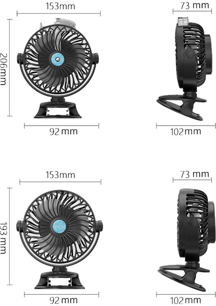 Taşınabilir Soğutma Havası Soğutucu Fanı, Özellik: Sprey (Mavi) (Yurt Dışından) modelleri