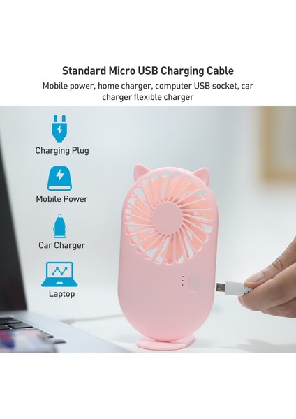 El Tipi Mini USB Fan (Yurt Dışından)