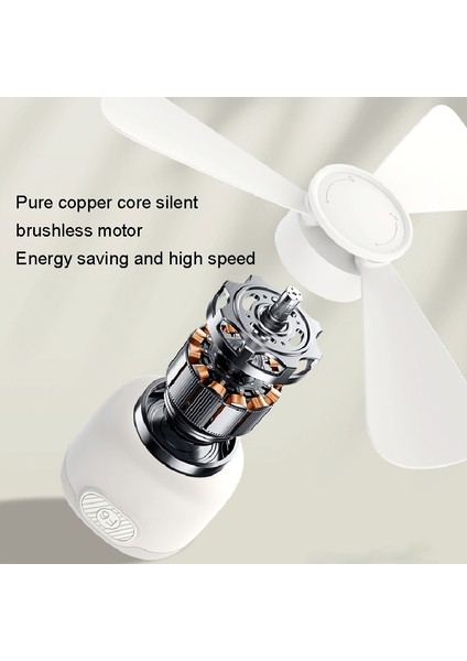 USB Plug-In Versiyonu Kamp Dış Mekan Taşınabilir Asma Fan (Yurt Dışından)