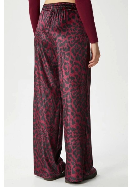 Leopar Desen Pantolon