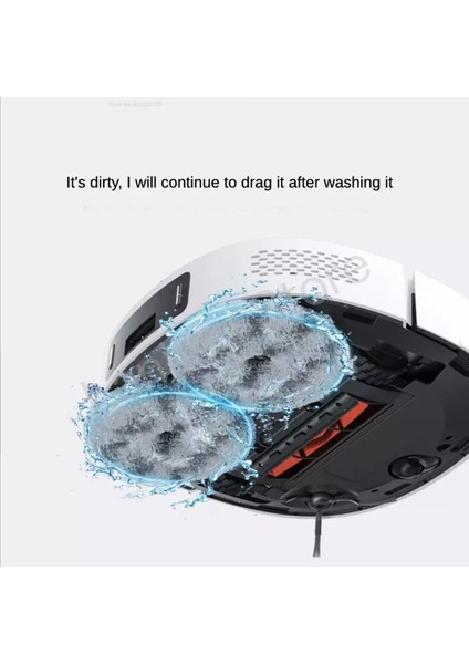 Xiaomi Roidmi Eva Kendi Kendini Temizleyen Boşaltma Robot Süpürge SDJ06RM Yedek Parçalar Için Mop Bezleri Bez (Yurt Dışından)