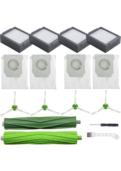 Irobot Roomba I7 I7+ I6+ I8 I3+/plus E5 E6 E7 Elektrikli Süpürge Için Yedek Parça Seti (Yurt Dışından)