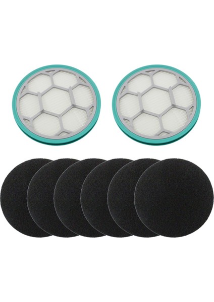 Neakasa/neabot P1 Pro Evcil Hayvan Bakım Seti ve Vakumu Için Hepa Filtre Sünger Yedek Aksesuarları (2 Hepa Filtre + 6 Sünger) (Yurt Dışından)