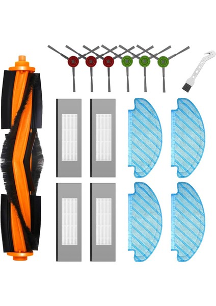 Yeedi Vac Max, Vac Hybrid, Vac 2 Pro, Vac Station K760, Ecovacs Ozmo Deebot T8 N8 Pro + Robot Için Aksesuarlar (Yurt Dışından)