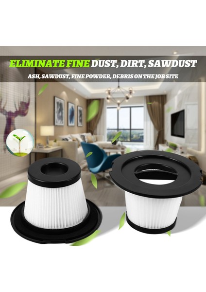 Moosoo K17 Kablosuz Elektrikli Süpürge Için 4 Set Yedek Filtre Süzgeç Ekranı Filtre Parçalarını Değiştirin (Yurt Dışından) fiyatları