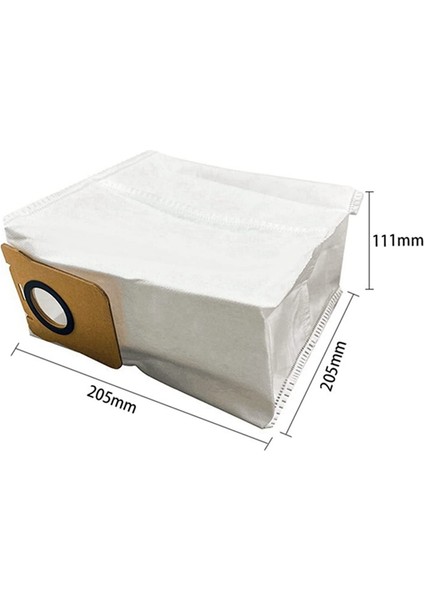 Xiaomi Mi Robot Mop 2 Ultra STYTJ05ZHM Için Yedek Toz Torbası Çöp Torbaları Elektrikli Süpürge Yedek Parçaları (Yurt Dışından)