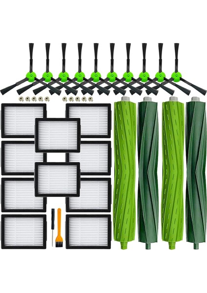 Irobot Roomba I8 I8+ I7 I7+ I6 I6+ I4 I3 I3+ Plus J7 E5 E6 E7 I&e&j Serisi Elektrikli Süpürge Fırçaları Filtre Parçaları (Yurt Dışından)