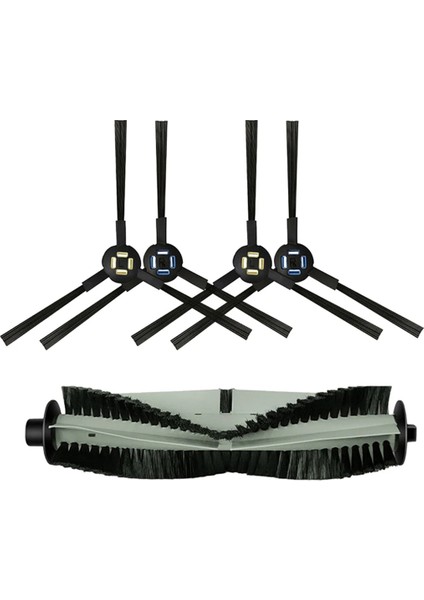 Silvercrest Ssr1 Ssra1 Için Ana Yan Fırçalar Ilife A9S, A9, A7 A80 Plus A10S L100 Robotik Süpürge Parçaları (Yurt Dışından)