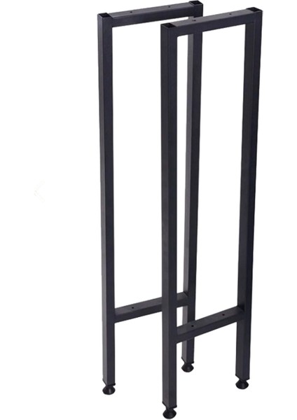 Metal Dresuar Masa Ayağı Metal Ayak 2 Adet 83CM x 22CM Mobilya Ayakları