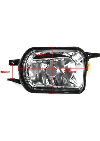 2x Araba Ön Tampon Sis Farları Lamba Sis Lambası Ampul Olmadan C Sınıfı W203 2001-2007 Sağ 2158200656 (Yurt Dışından) fırsatları