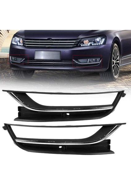 Araba Ön Sol Sağ Tampon Sis Farı Izgarası 2011 -2015 Için 56D853665 56D853666 (Yurt Dışından) fiyatları