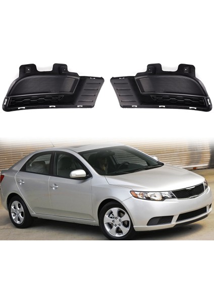 Araba Sol Ön Tampon Sis Farı Davlumbaz Konut Sis Lambası Kapak Kabuk Forte 2009-2013 Için Delik Olmadan (Yurt Dışından) fiyatları