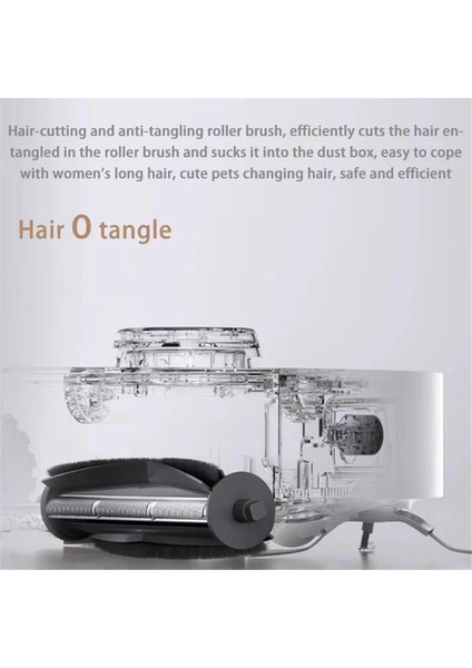 Saç Kesme Anti-Roller Fırçası L10S Ultra L20 X10 X20 Pro X30 L30 X40 (Yurt Dışından)