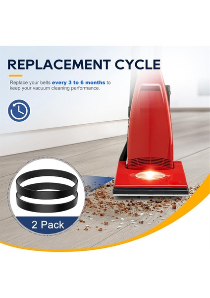 Riccar Için Vakum Kemeri, Riccar Temizleyici Parçaları, A20-R2 Model Parçasına Uygun Yedek Kemerler, 2 Paket (Yurt Dışından) modelleri