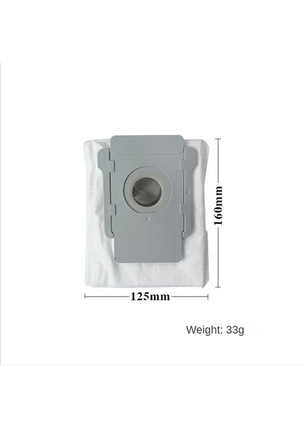 4 Adet Elektrikli Süpürge Toz Torbası S9 I7 I7+ E5 E6 Robotik Toplayıcı Yedek Parçaları Için Yedek (Yurt Dışından)