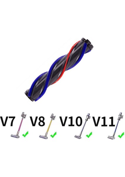 V7 V8 V11 V10 Kablosuz Elektrikli Süpürge Aksesuarları Zemin Silindirleri Için Turbo Fırça Yedeği (Yurt Dışından)