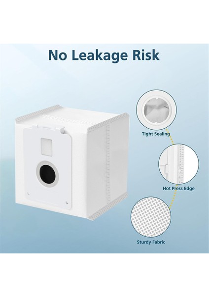 Cordzero Kablosuz Süpürge A937KGMS A939KBGS Için 16 Paket Vakumlu Toz Torbası Yedek (Yurt Dışından)
