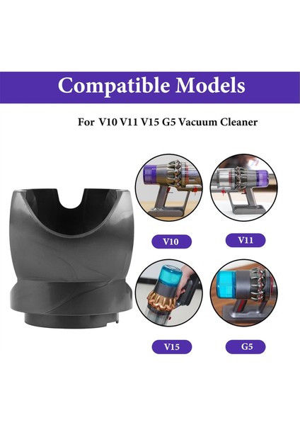 V10 V11 V15 G5 Vakum V-Ball ve Yüksek Tork Için 100W Temizleyici Konnektörü Yedek Parçası (Yurt Dışından)