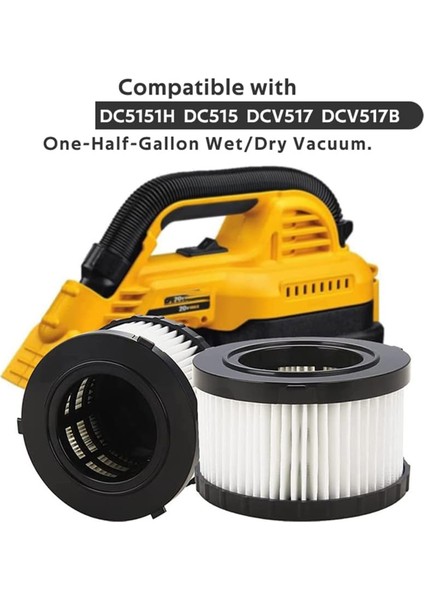 DC5151H Filtre DC515 DCV517 DCV517B Islak Kuru Vakum Için Uyumlu, Köpük Kılıflı (Yurt Dışından)