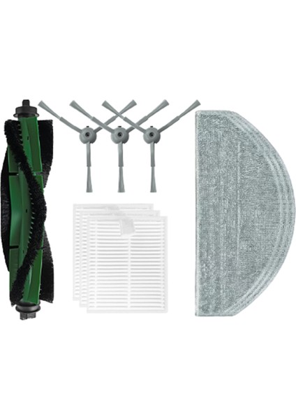7490 Ultimate Home / L20 Yedek Parçaları Silindir Fırça Filtre Paspas Bezleri Toz Torbası (Yurt Dışından)