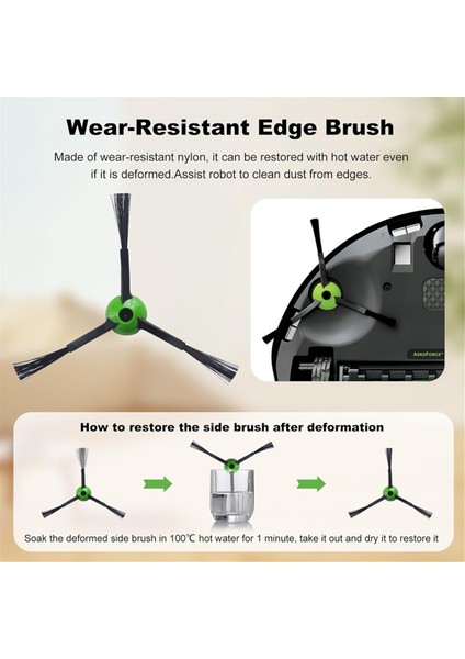 Combo J7/j7+ J7 Plus/j9/j9+ J9 Plus Robot Süpürge Aksesuarları, Silindir Fırçalar, Paspas Pedleri, Toz Torbaları Için (Yurt Dışından)