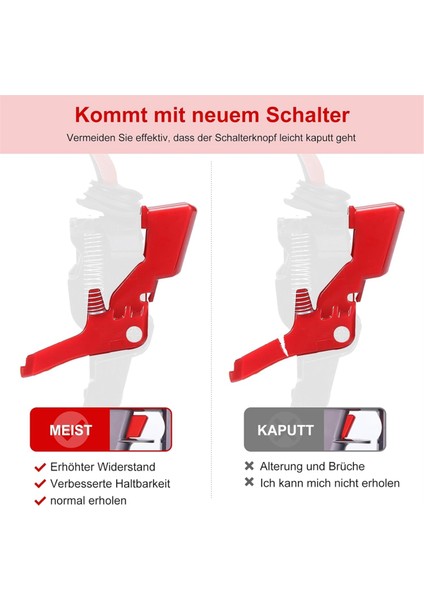 SV10 Elektrikli Süpürge Aksesuarları Için V8 Anahtar Tertibatı, Güç Tetik Parçalarının Değiştirilmesi Kırmızı Düğme (Yurt Dışından) fiyatları