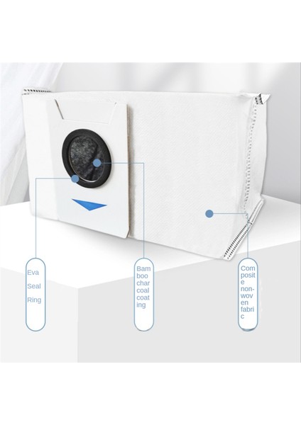 T20/T20MAX/T20PRO/X1 OMNI/T10 Omni/turbo Robot Süpürge Yedek Parçaları Için 6 Adet Toz Torbası (Yurt Dışından)