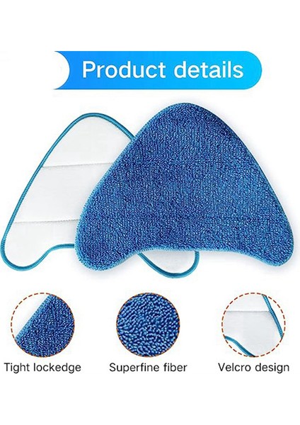 WH21000 Yeniden Kullanılabilir Mikrofiber Yumuşak Paspas Pedi Vakum Aksesuarları Yedek Yıkanabilir (Yurt Dışından)