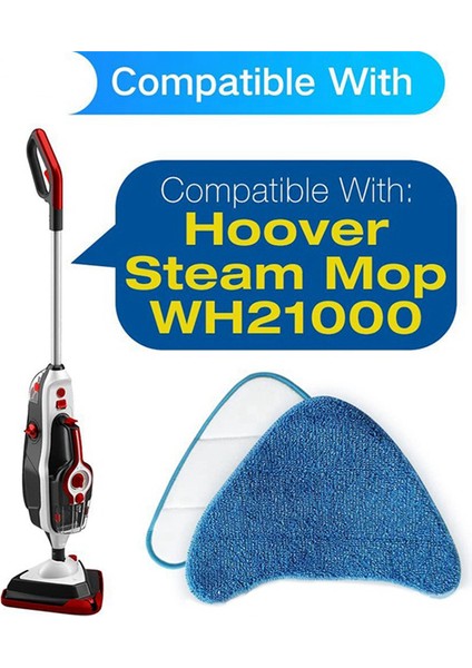 WH21000 Yeniden Kullanılabilir Mikrofiber Yumuşak Paspas Pedi Vakum Aksesuarları Yedek Yıkanabilir (Yurt Dışından)