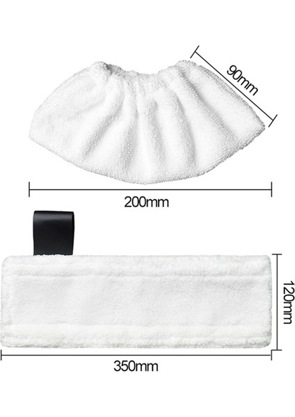 Easyfix Sc2 Sc3 Sc4 Sc5 Mikrofiber Temizleme Pedi Kılıfı Temizleyici Aksesuarları Için Buharlı Paspas Bezi Paçavraları (Yurt Dışından)